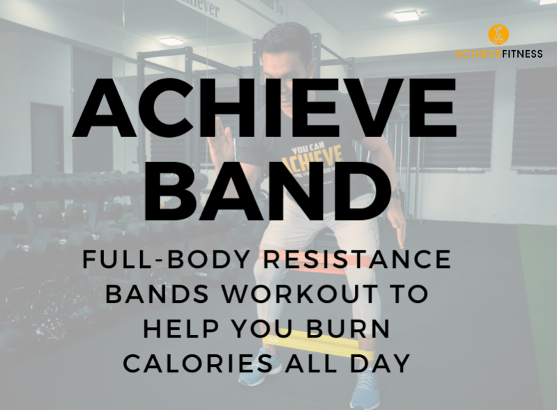 Full body resistance band workout to help you burn calories all day