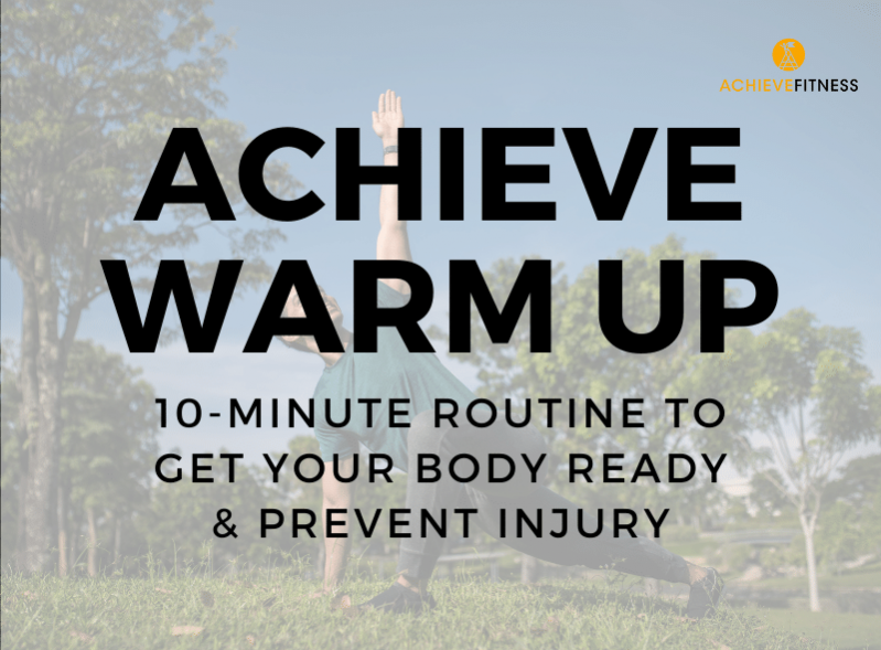 10 minute routine to get your body ready and prevent injury